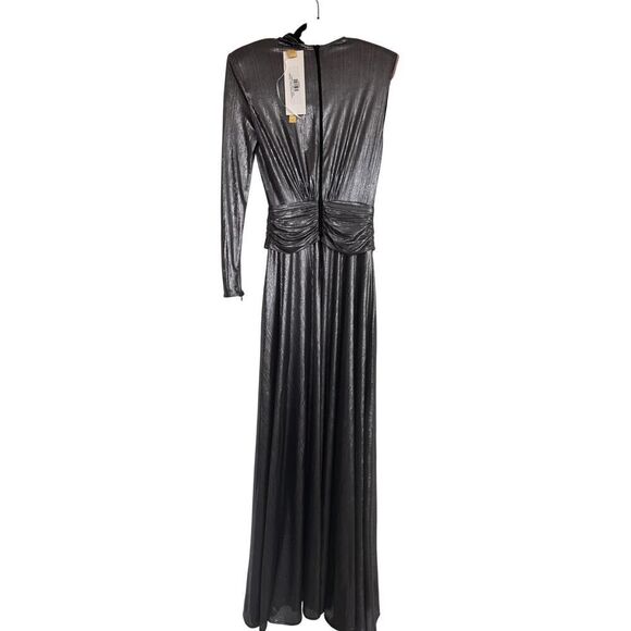 Bronx and Banco Starlight silver gown XS - Picture 6 of 7